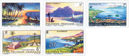 371533 MNH POLINESIA FRANCESA 1964 PAISAJES - Neufs