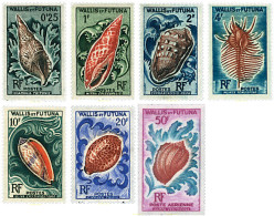 619721 MNH WALLIS Y FUTUNA 1962 CONCHAS - Unused Stamps