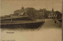 Vlissingen (Zld)  Fraai Zicht Ca 1900 Vlekkig - Vlissingen