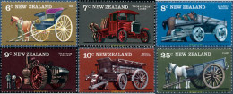 45439 MNH NUEVA ZELANDA 1976 ANTIGUOS CARRUAJES AGRICOLAS - Chevaux