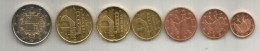 Principality Of Andorra Euro Coins.  (7) - Andorre