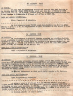 GUERRE INDOCHINE 1951 TONKIN NOTES RENSEIGNEMENT RAPPORTS - Documents