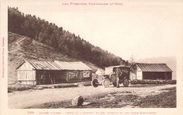 FRANCE - 65 - ARREAU - Sommet Du Col D'Aspin Et Les Abris Restaurant - Voiture - Cartes Postales Anciennes - Autres & Non Classés
