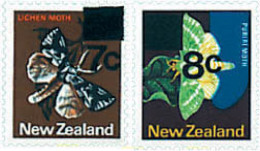 76699 MNH NUEVA ZELANDA 1977 SERIE BASICA - Arañas
