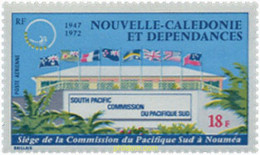 148084 MNH NUEVA CALEDONIA 1972 25 ANIVERSARIO DE LA COMISION DEL PACIFICO SUR - Other & Unclassified