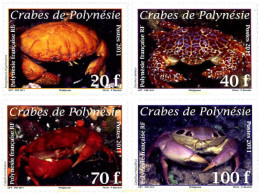 260473 MNH POLINESIA FRANCESA 2011 CANGREJOS - Neufs