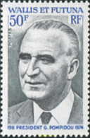 574218 MNH WALLIS Y FUTUNA 1975 GEORGES POMPIDOU - Ungebraucht