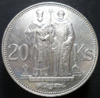 Slovacchia - 20 Korun 1941 - Santi Cirillo E Metodio  - KM# 7.1 - Slovakia