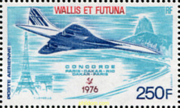 575565 MNH WALLIS Y FUTUNA 1976 CONCORDE - Unused Stamps