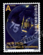 Luxembourg 2003 Yvert 1560, 75th Anniversary Electricity In Luxembourg - MNH - 1993-.. Jean