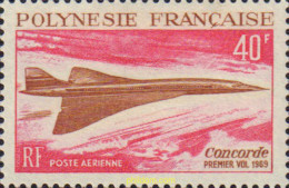 580253 MNH POLINESIA FRANCESA 1969 CONCORDE - Neufs