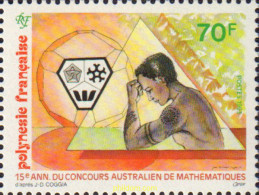 585007 MNH POLINESIA FRANCESA 1993 10 ANIVERSARIO DEL CONCURSO AUSTRALIANO DE MATEMATICAS - Neufs