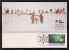 AAT 1991 30th Anniv Of The Antarctic Treaty Ovpt "PHILA NIPPON' 91" Maxicard - Other & Unclassified