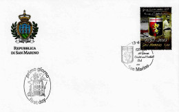 SAN MARINO - 2013 120 Anni Del GENOA Calcio Su Busta Fdc AASFN- 4001 - Clubs Mythiques