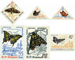 76823 MNH RUMANIA 1960 MARIPOSAS - Spiders