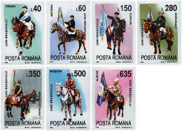 62452 MNH RUMANIA 1995 PERSONAJES DE LEYENDA - Chevaux