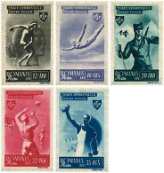 71813 MNH RUMANIA 1945 ORGANIZACION DEL DEPORTE POPULAR - Autres & Non Classés