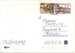 Czech Republic Uprated Postal Stationery Cover 1996 - Briefe