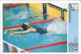 Trading Card KK000323 - Svijet Sporta Swimming Germany Rica Reinisch 10x15cm - Schwimmen