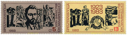 118088 MNH BULGARIA 1983 60 ANIVERSARIO DEL ALZAMIENTO DE SEPTIEMBRE - Autres & Non Classés