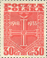 352721 HINGED POLONIA 1933 15 ANIVERSARIO DE LA LIBERACION - Neufs