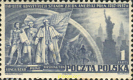 165535 MNH POLONIA 1938 150 ANIVERSARIO DE LA CONSTITUCION DE LOS ESTADOS UNIDOS - Neufs