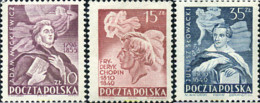 165924 MNH POLONIA 1949 CELEBRIDADES - Sonstige & Ohne Zuordnung