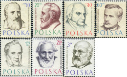 166287 MNH POLONIA 1957 MEDICOS POLONESES - Autres & Non Classés