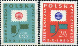 166362 MNH POLONIA 1959 DIA DEL SELLO - Sonstige & Ohne Zuordnung