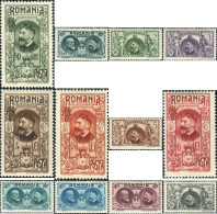 355560 HINGED RUMANIA 1927 CINCUENTENARIO DE LA SOCIEDAD DE GEOGRAFIA - Other & Unclassified