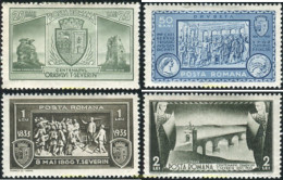 355580 HINGED RUMANIA 1933 CENTENARIO DE LA VILLA DE TURNU-SEVERIN - Otros & Sin Clasificación