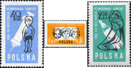 166488 MNH POLONIA 1961 15 ANIVERSARIO DE UNICEF - Autres & Non Classés