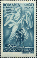 166793 MNH RUMANIA 1945 A FAVOR DE LA INFANCIA - Sonstige & Ohne Zuordnung