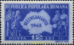 167068 MNH RUMANIA 1948 EMPADRONAMIENTO - Otros & Sin Clasificación