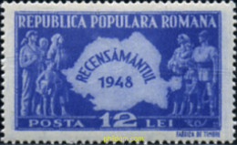 167068 MNH RUMANIA 1948 EMPADRONAMIENTO - Andere & Zonder Classificatie
