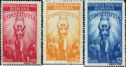 167078 MNH RUMANIA 1948 CONSTITUCION DE LA REPUBLICA POPULAR - Andere & Zonder Classificatie