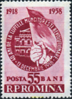 167778 MNH RUMANIA 1958 40 ANIVERSARIO DE LA REVOLUCION DE 1918 - Sonstige & Ohne Zuordnung
