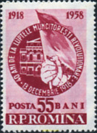 167778 MNH RUMANIA 1958 40 ANIVERSARIO DE LA REVOLUCION DE 1918 - Autres & Non Classés