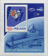 168417 MNH POLONIA 1987 30 ANIVERSARIO DE LA EXPLORACION DEL ESPACIO - Otros & Sin Clasificación