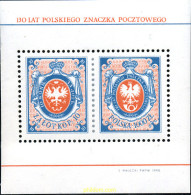 168659 MNH POLONIA 1990 130 ANIVERSARIO DEL PRIMER SELLO POLACO - Otros & Sin Clasificación