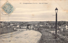 FRANCE - 91 -LONGJUMEAU - Rue De La Gare - Carte Postale Ancienne - Longjumeau