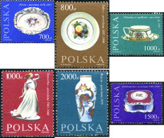 168686 MNH POLONIA 1990 BICENTENARIO DE LA MANUFACTURA DE PORCELANA CMIELOW - Otros & Sin Clasificación