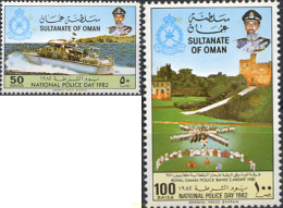 245535 MNH OMAN 1982 DIA DE LA POLICIA NACIONAL - Police - Gendarmerie