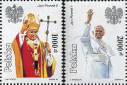 170379 MNH POLONIA 1991 VISITA EN POLONIA DE S.S. JUAN PABLO II - Otros & Sin Clasificación