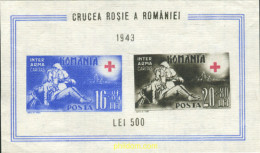 172594 MNH RUMANIA 1943 SELLOS DE LA CRUZ ROJA - Other & Unclassified