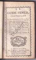 Leuven/Aarschot/Kaggevinne/Meerhout/Zichem/Tienen - Le Guide Fidèle ±1780  (W208) - 1701-1800