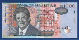 MAURITIUS - P.59c – 1000 Rupees 2007 UNC, Serie AR810313 - Mauricio