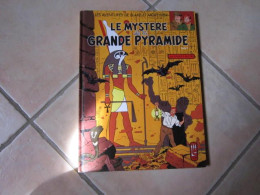 BLAKE ET MORTIMER T4 GRAND FORMAT LE MYSTERE DE LA GRANDE PYRAMIDE BLAKE ET MORTIMER  JACOBS - Blake & Mortimer