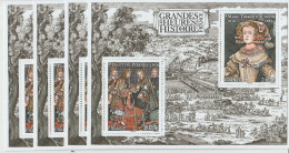 France 2018 Bloc Grandes Heures De L'histoire F 5236 ** MNH En 4 Exemplaires - Nuovi