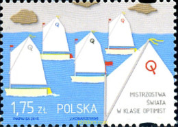 353594 MNH POLONIA 2015 REGATA - Other & Unclassified